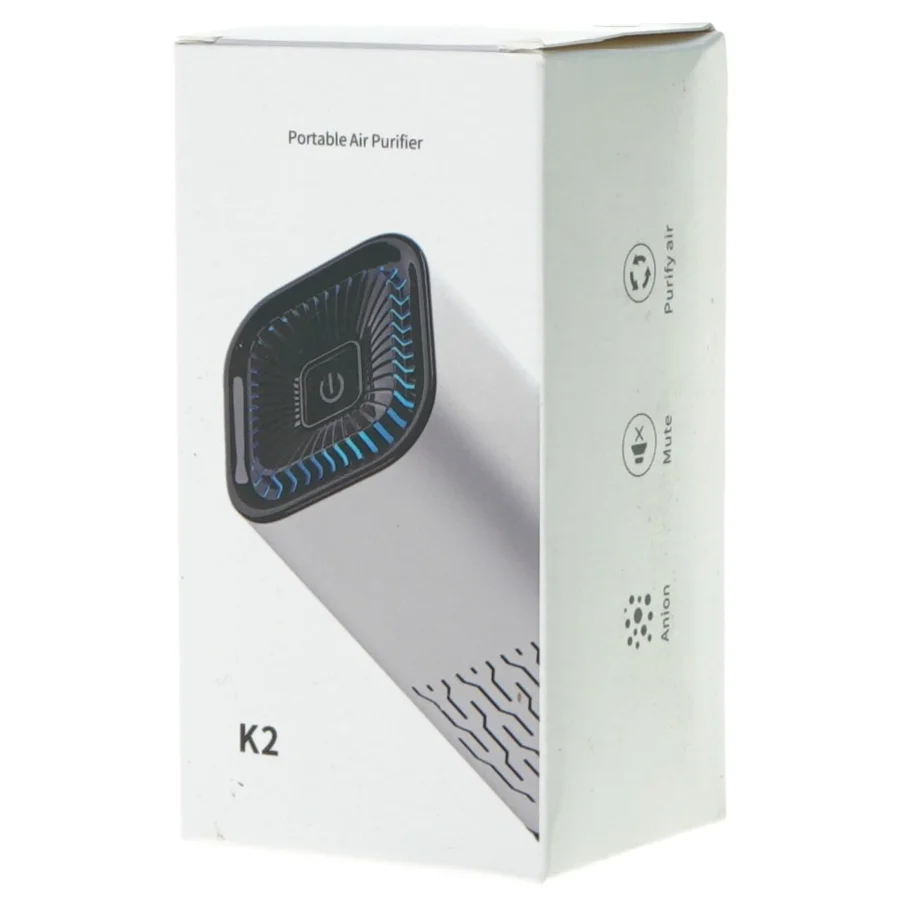 Portable air purifier fra K 2 (str. 13 x 6 x 6 cm)