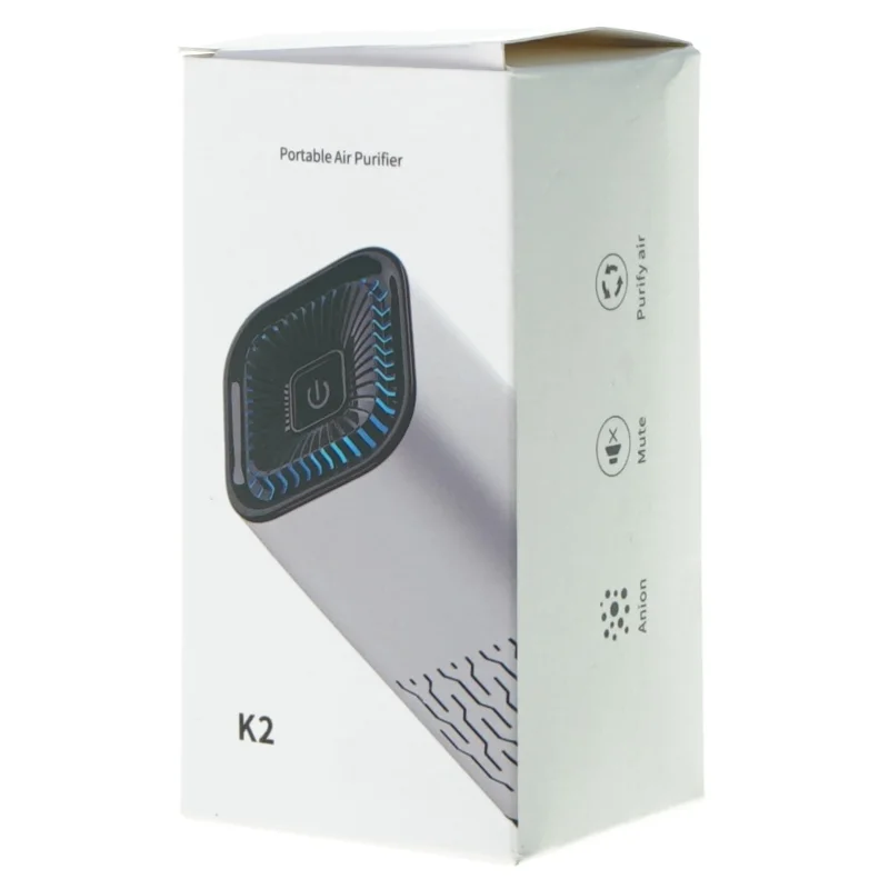 Portable air purifier fra K 2 (str. 13 x 6 x 6 cm)