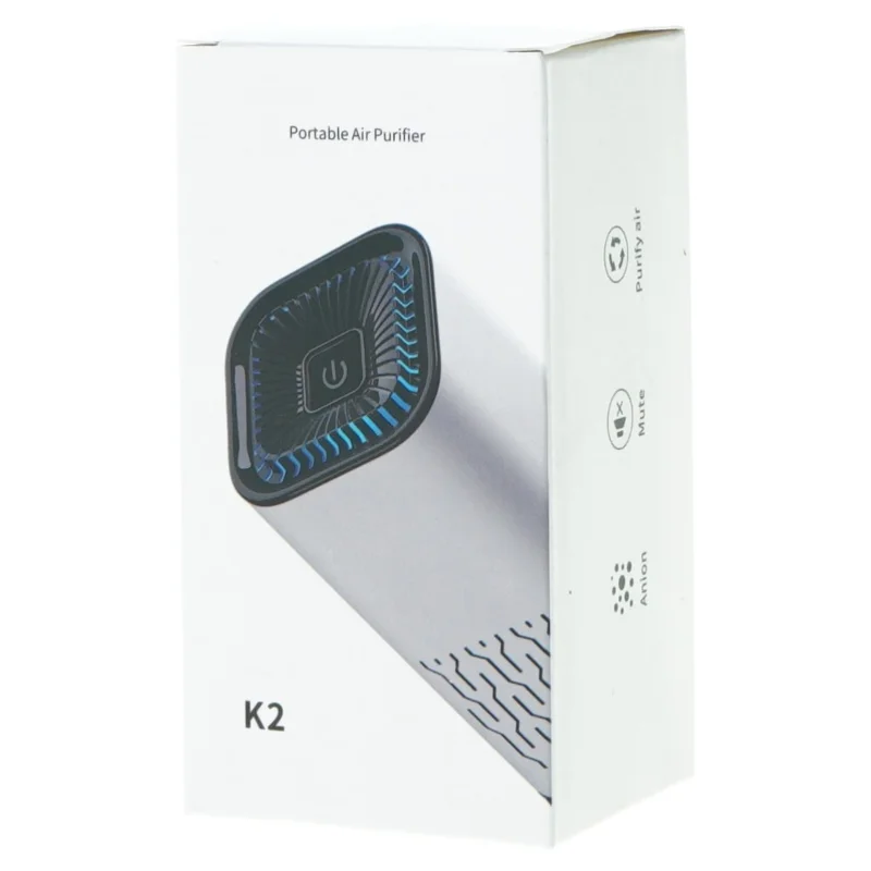 Portable air purifier fra K 2 (str. 13 x 6 x 6 cm)