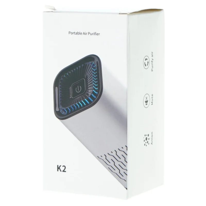 Portable air purifier fra K 2 (str. 13 x 6 x 6 cm)