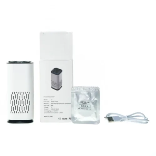 Portable air purifier fra K 2 (str. 13 x 6 x 6 cm)