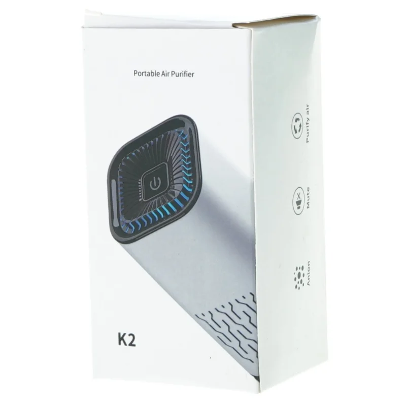 Portable air purifier fra K 2 (str. 13 x 6 x 6 cm)
