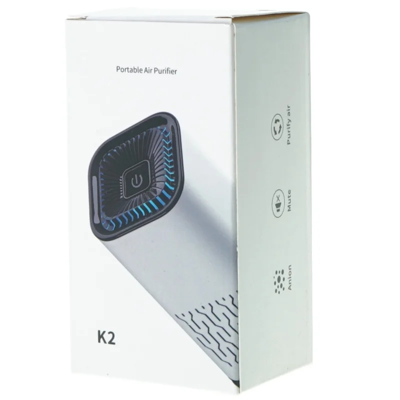 Portableair purifier fra K 2 (str. 13 x 6 x 6 cm)