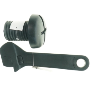 2 knager til vægmontering fra Cado (str. 26 x 9 cm og, 11 x 10 cm)