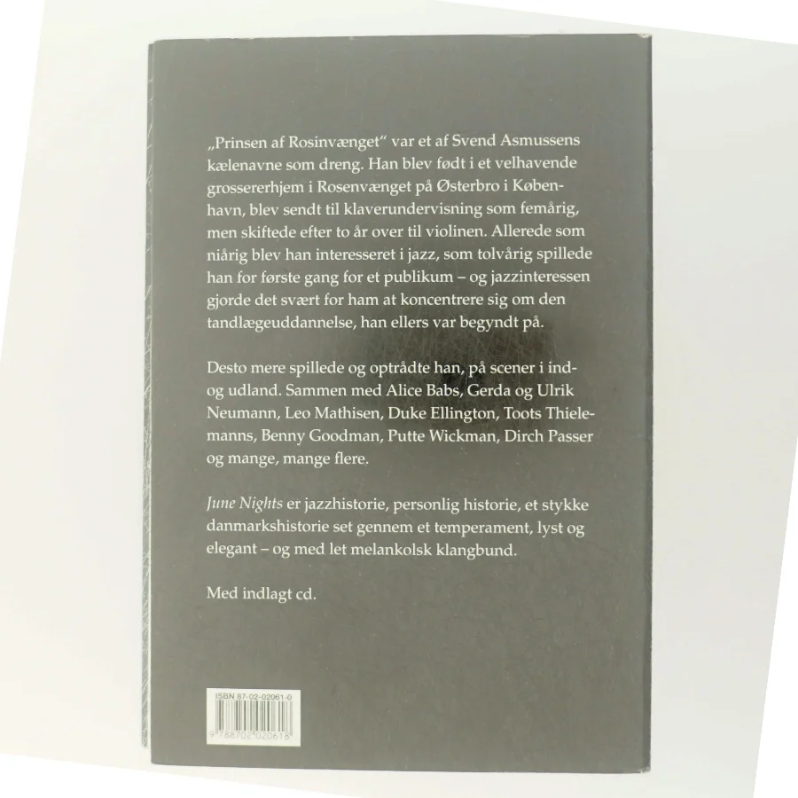 June nights - Svend Asmussens liv i musik (Bog)