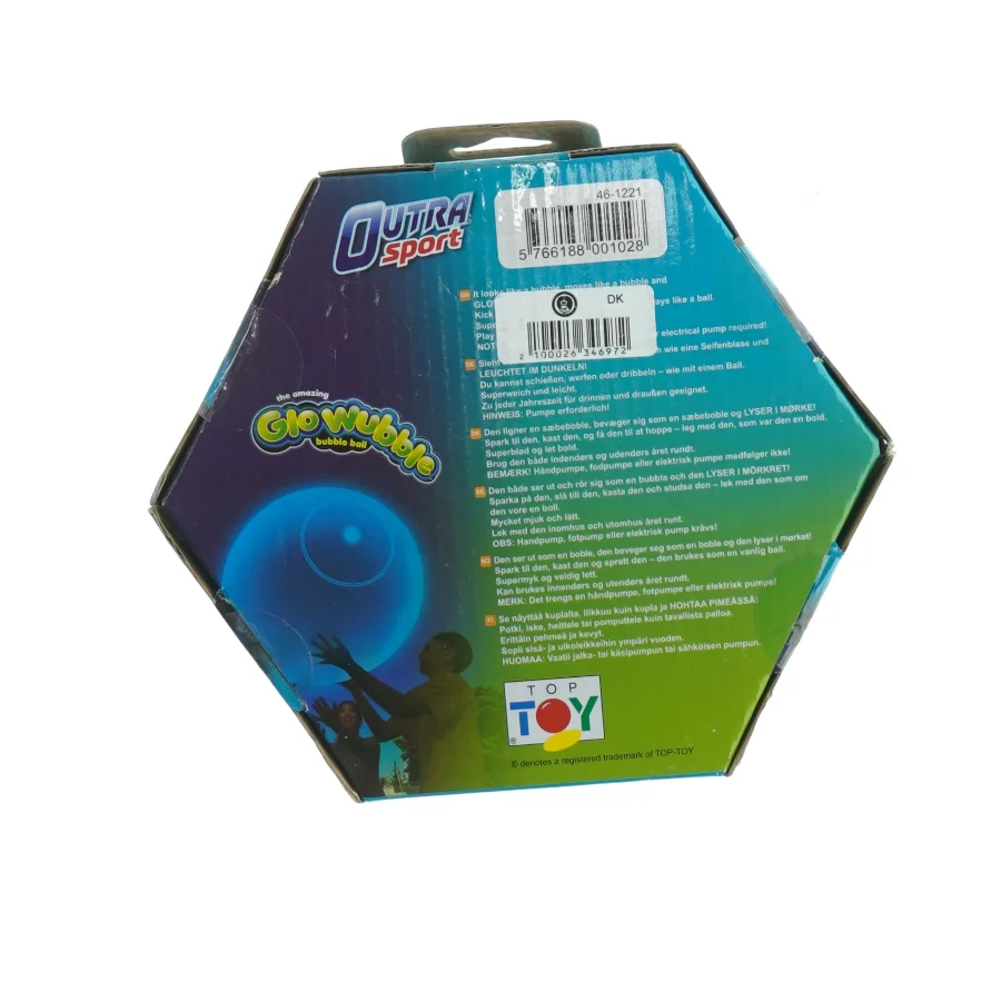 Helt ny Glowubble boblebold fra Outra Sport (str. Diameter, 90 cm)