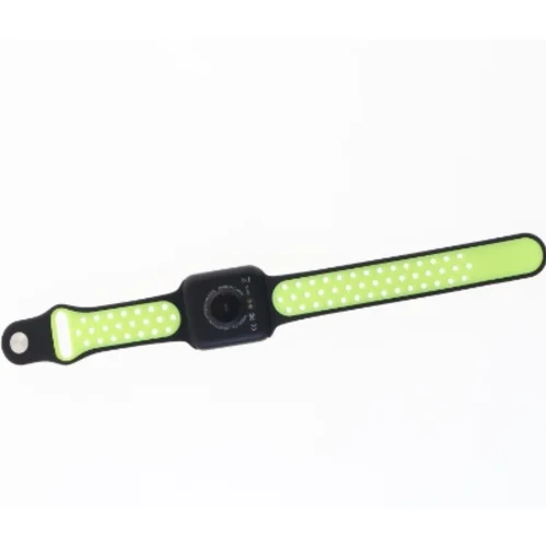 Smartwatch med grøn sportsrem (str. 27 cm)