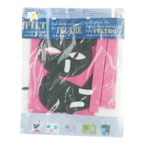 Filt-hobbytaske sæt fra Feltro (str. 36 x 29 cm)