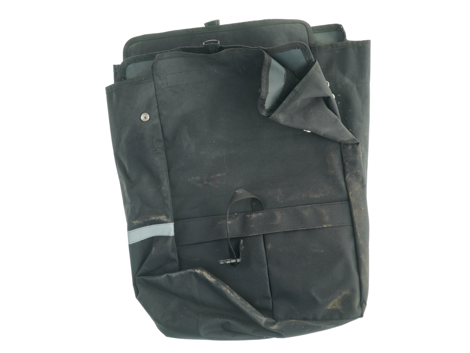 2 nye sorte cykeltasker (str. 45 x 36 cm)