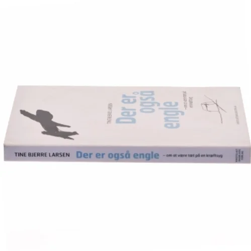Der er også engle : om at være tæt på en kræftsyg af Tine Bjerre Larsen (Bog)