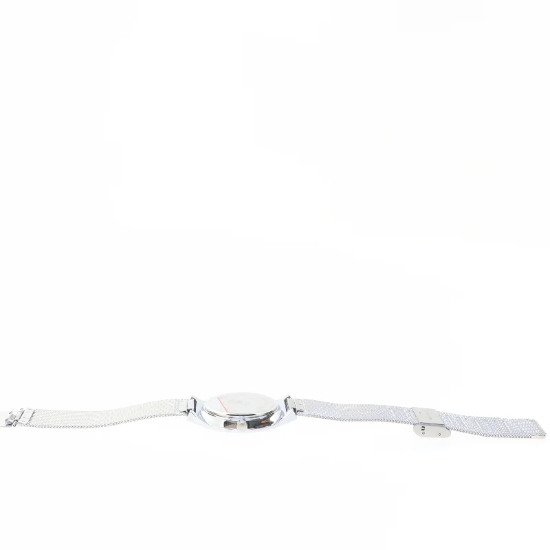 Sølvfarvet armbåndsur fra Kemanqi (str. 23 cm)