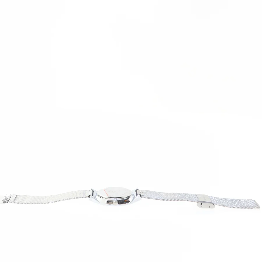 Sølvfarvet armbåndsur fra Kemanqi (str. 23 cm)