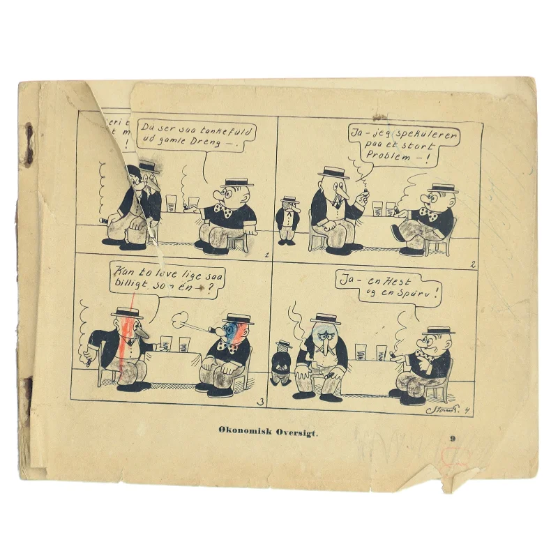 Gammel tegneserieside