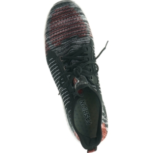 Sorte løbesko med røde detaljer fra Fashion (str. 46)