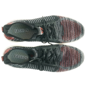 Sorte løbesko med røde detaljer fra Fashion (str. 46)