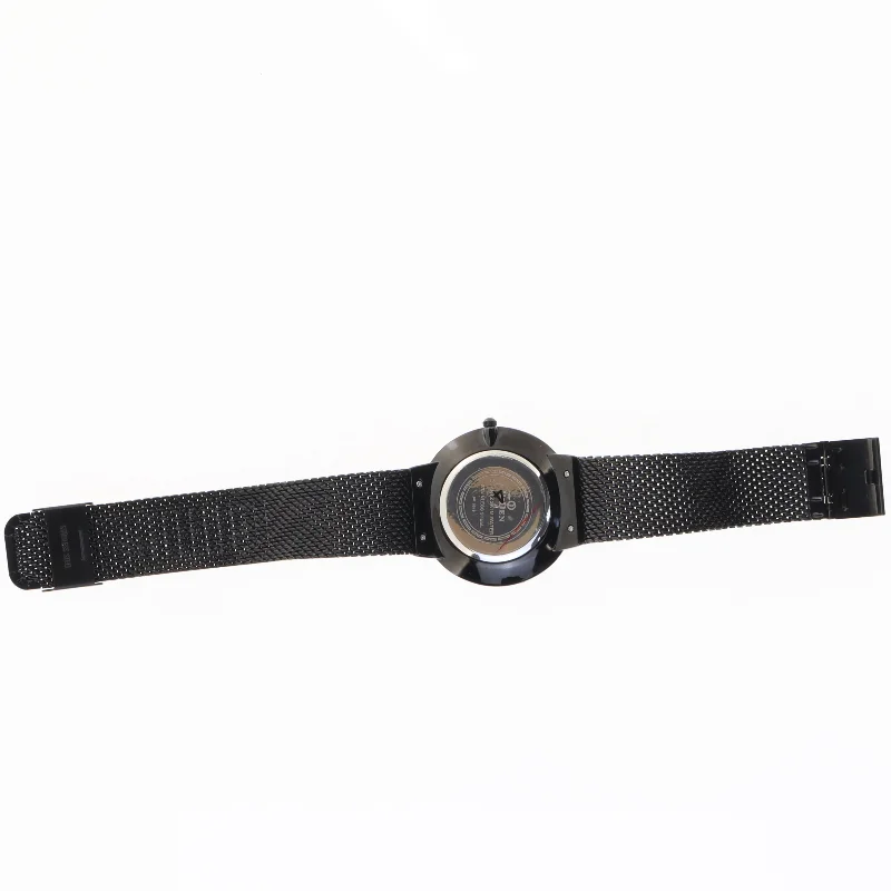 Designer armbåndsur med mesh-lænke fra BiDen (str. 23,5 cm)