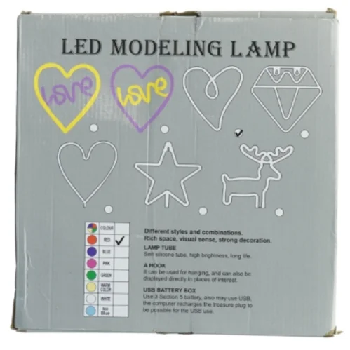 LED dekorationslampe (str. 32 x 28 cm)