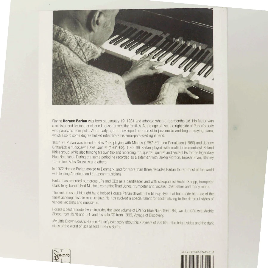 Horace Parlan - my little brown book : seventy years of jazz life af Horace Parlan (Bog)