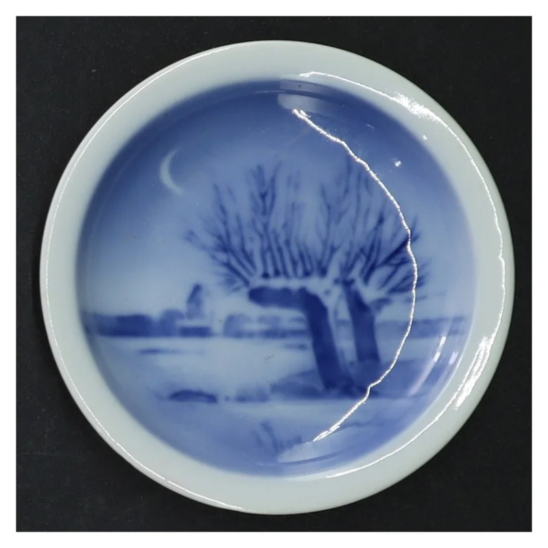 Tallerken/platte fra Royal Copenhagen (str. Ø 9,5 cm)