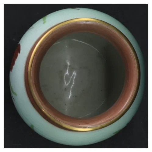 Håndmalede vaser (str. H 16 cm)