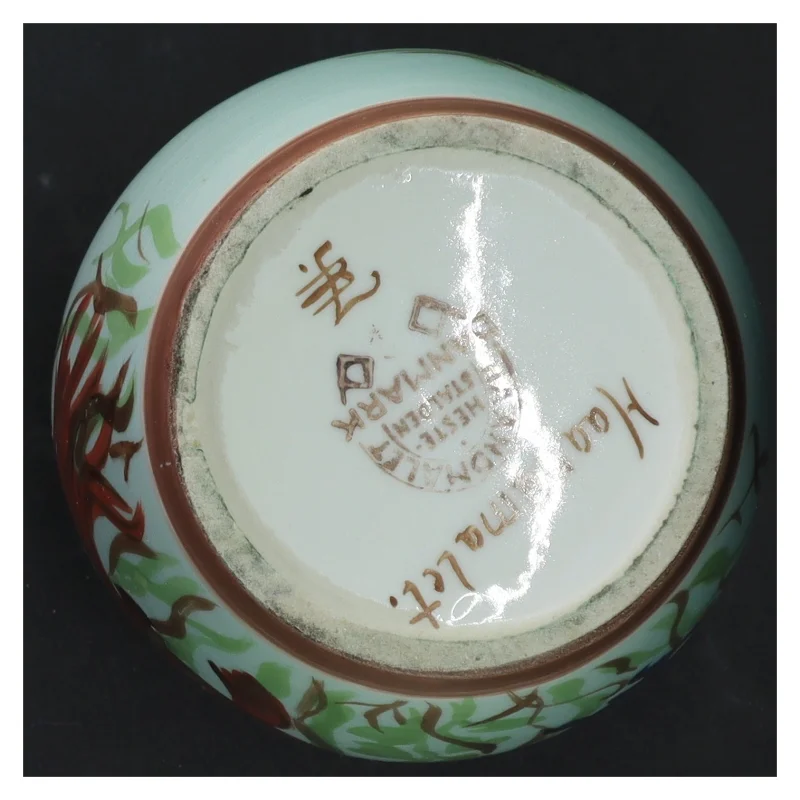 Håndmalede vaser (str. H 16 cm)