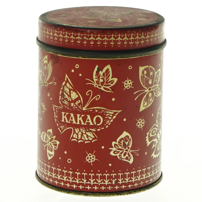 Vintage kakao dåse (str. H 12 cm)