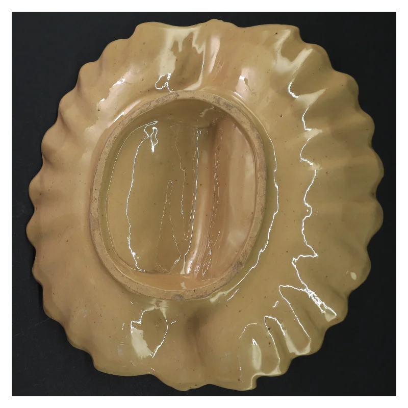 Keramikkagefad med håndtag (str. 24 x 24 cm)