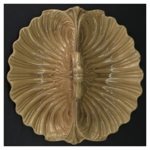 Keramikkagefad med håndtag (str. 24 x 24 cm)