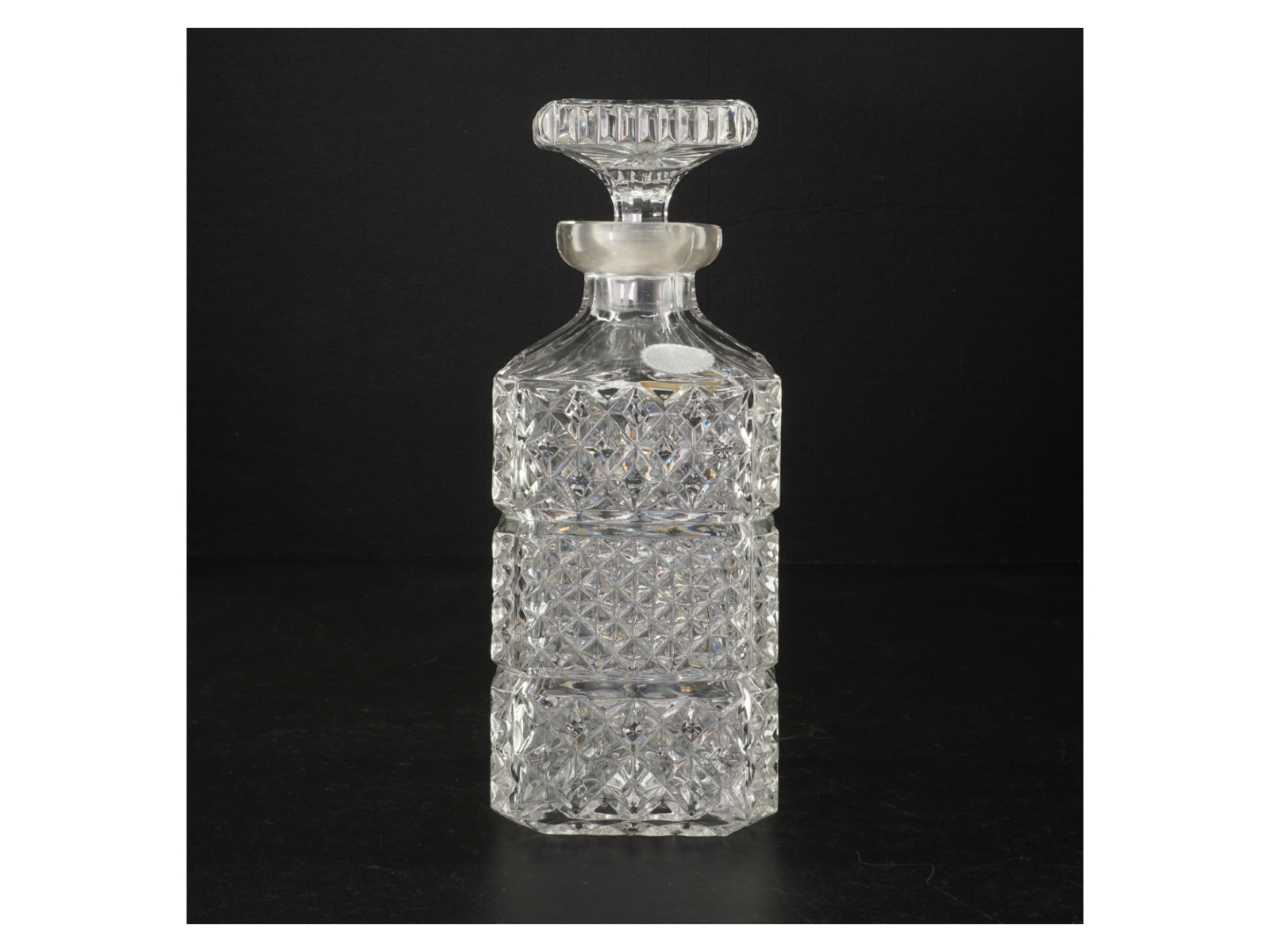 Krystal whiskykaraffel (str. H 23 cm)