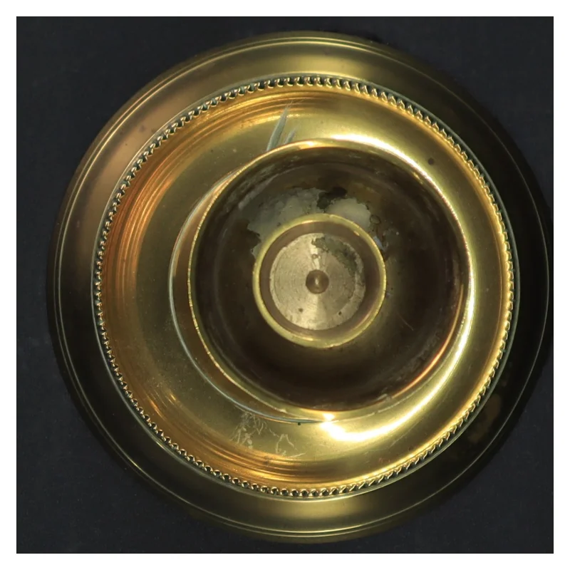 Messinglysestage (str. H 19,5 cm)