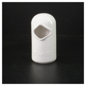 Glas peanutskrukke (str. 13 cm)