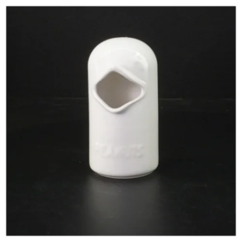 Glas peanutskrukke (str. 13 cm)