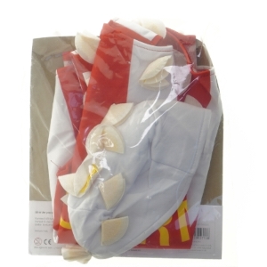 Popcorn kostume til børn (str. 5-8 år)