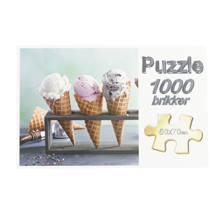 Puslespil med 1000 brikker