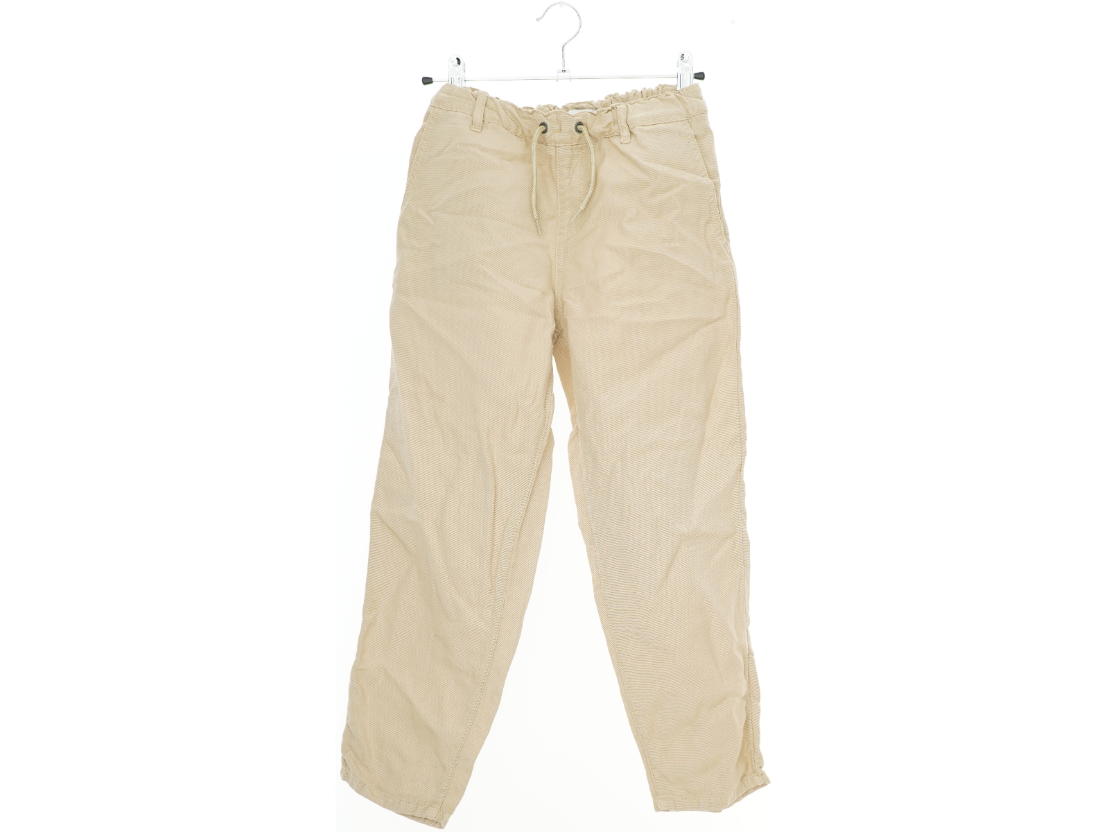 Beige bukser med elastisk talje fra Name It (str. 134)
