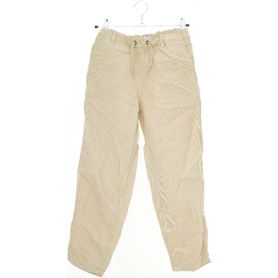 Beige bukser med elastisk talje fra Name It (str. 134)