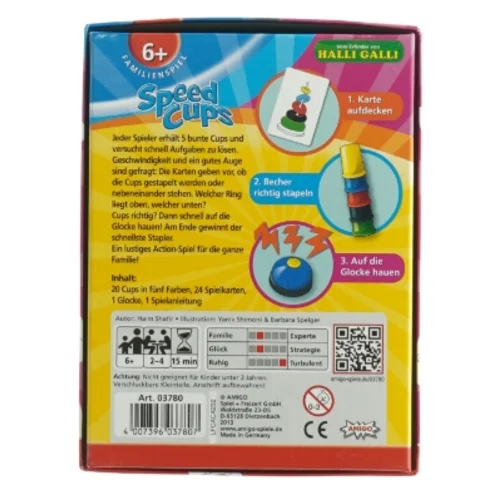 Speed Cups Familiespil (str. 17,5 cm x 13 cm)