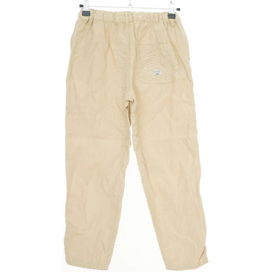 Beige bukser med elastik og snøre fra Name It (str. 134)