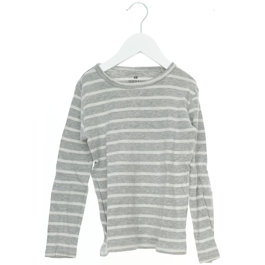 Langærmet stribet trøje fra H&M (str. 122)