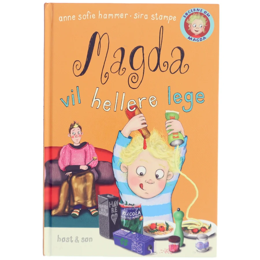 Magda vil hellere lege af Anne Sofie Hammer (f. 1972-02-05) (Bog)