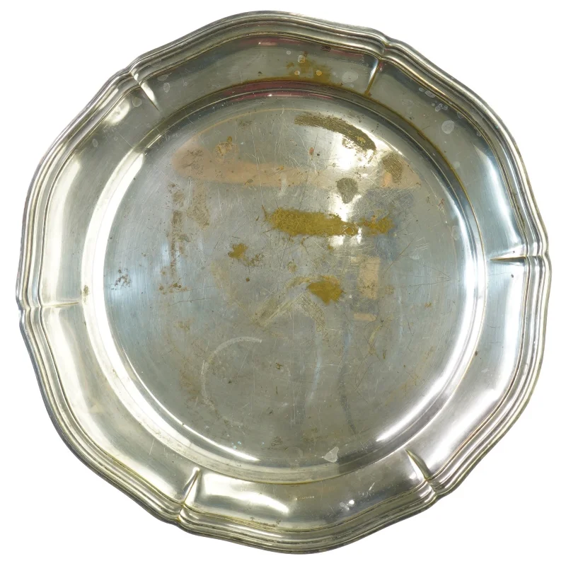 Sølvfad (str. 30 cm)