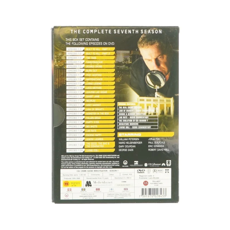 CSI sæson 7 (DVD)