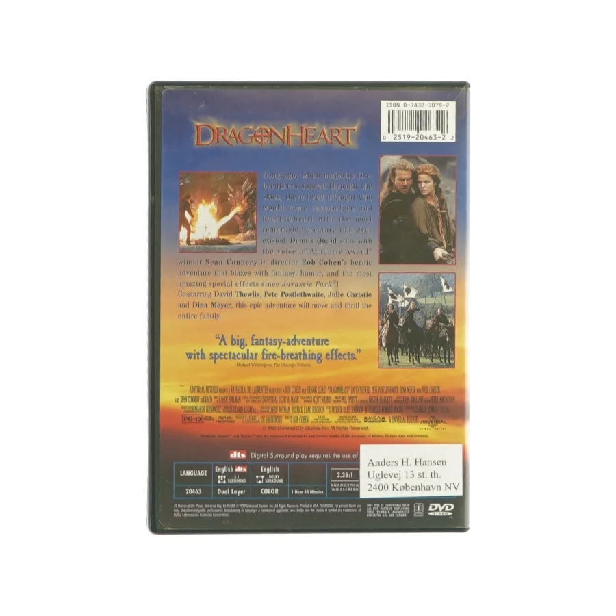 Dragonheart (DVD) 