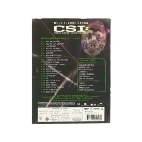 CSI, sæson 4 (DVD)
