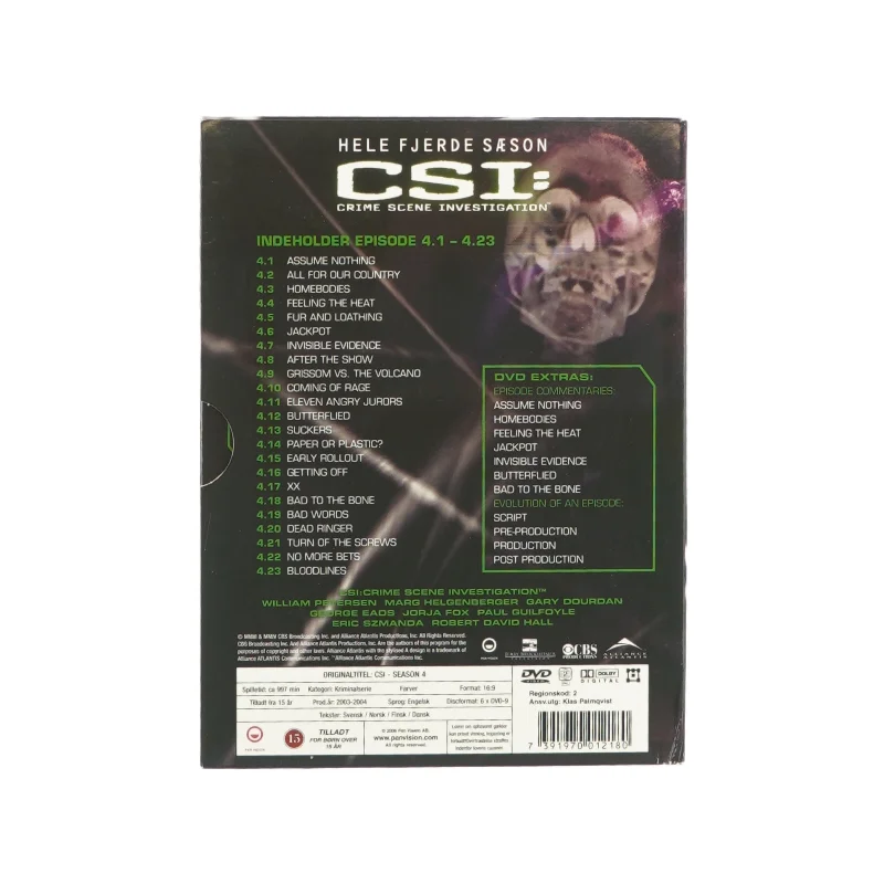 CSI, sæson 4 (DVD)