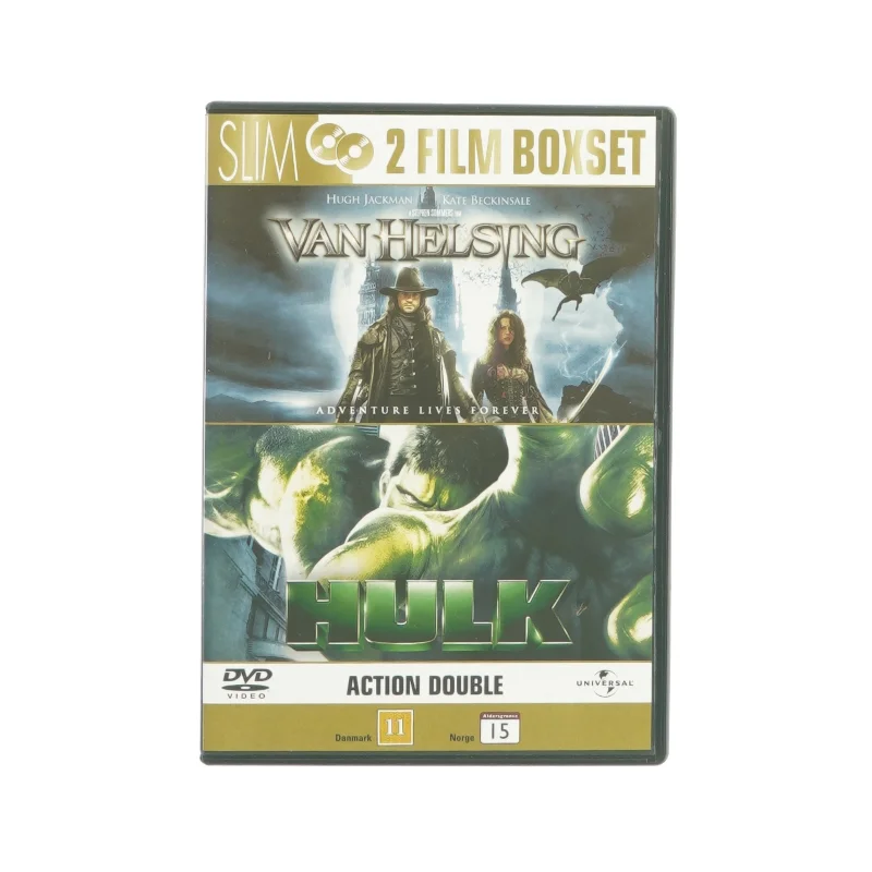 Van Helsing og Hulk (DVD)