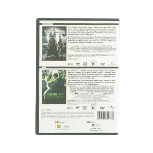 Van Helsing og Hulk (DVD)