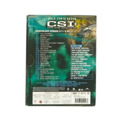 CSI, sæson 5 (DVD)