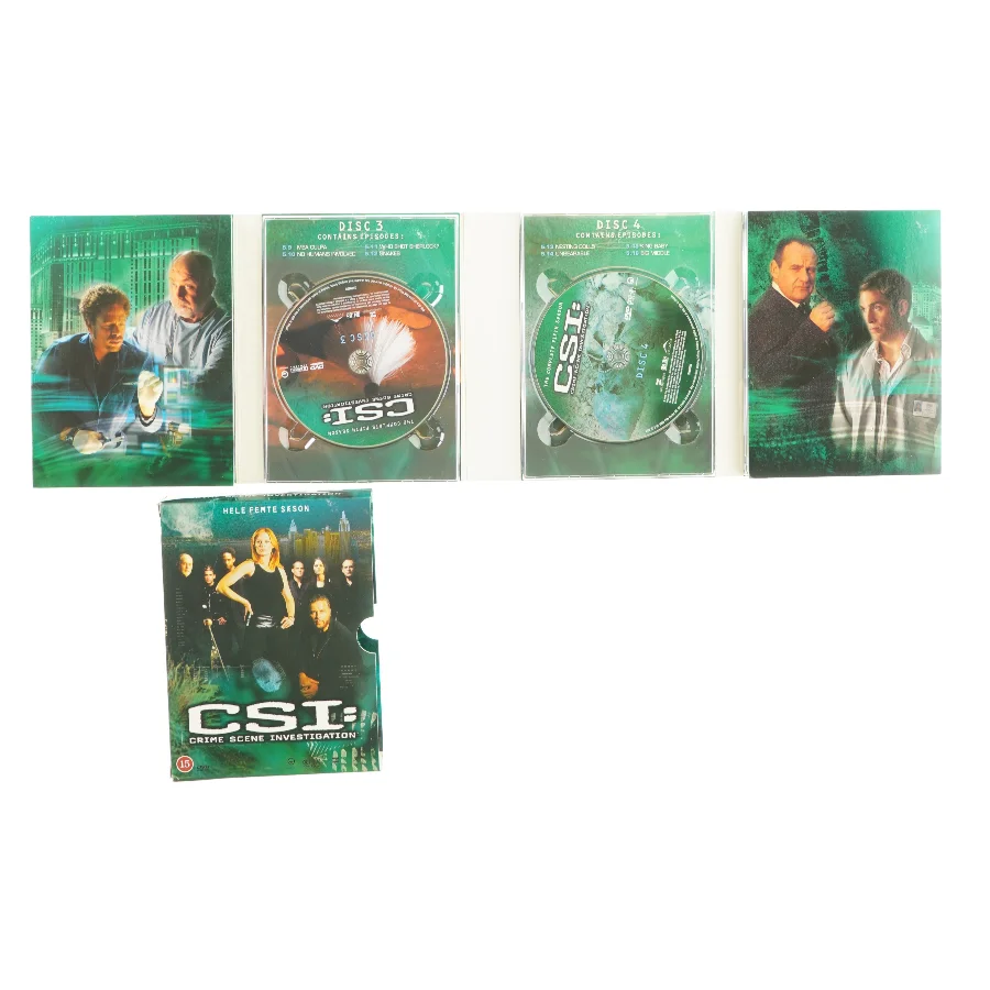 CSI, sæson 5 (DVD)