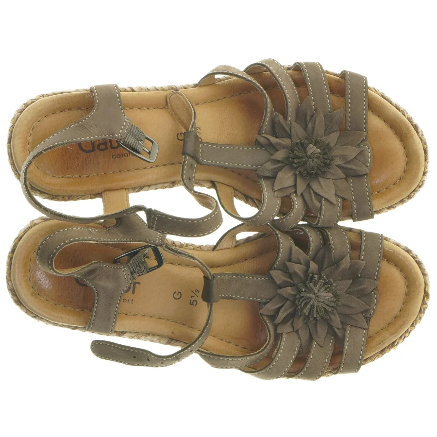 Kvinders wedges sandaler fra Gabor (str. 38 )